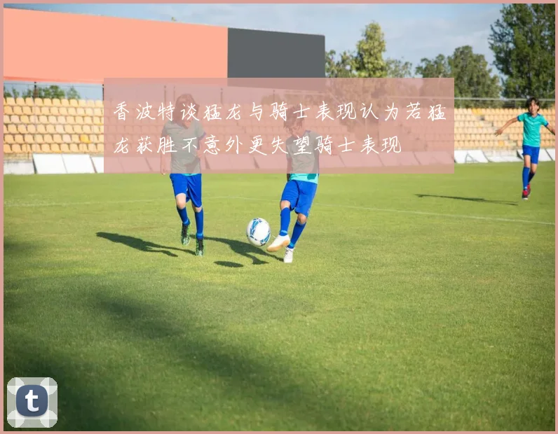香波特谈猛龙与骑士表现认为若猛龙获胜不意外更失望骑士表现